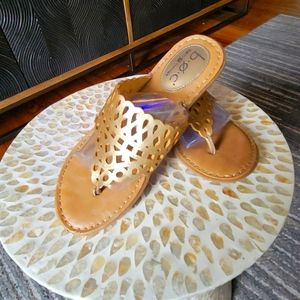 Gold Sandals